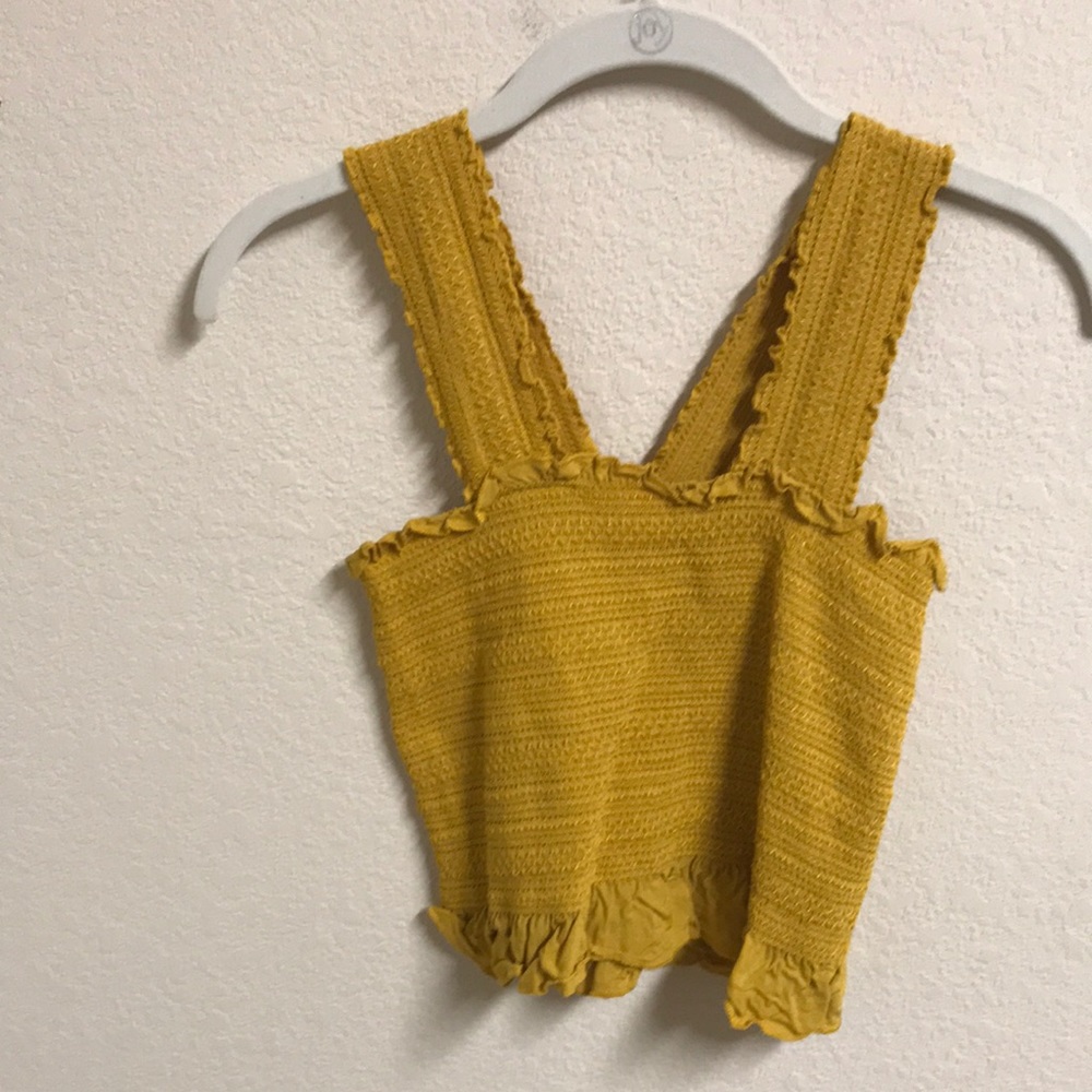 LA Hearts Mustard Tank Top